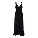 HeraCC Lace Strap Dress - Black - Co'couture