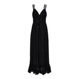 HeraCC Lace Strap Dress - Black - Co'couture