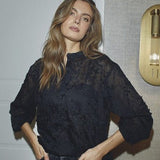 IsakCC Embroidery Shirt - Black - Co'couture