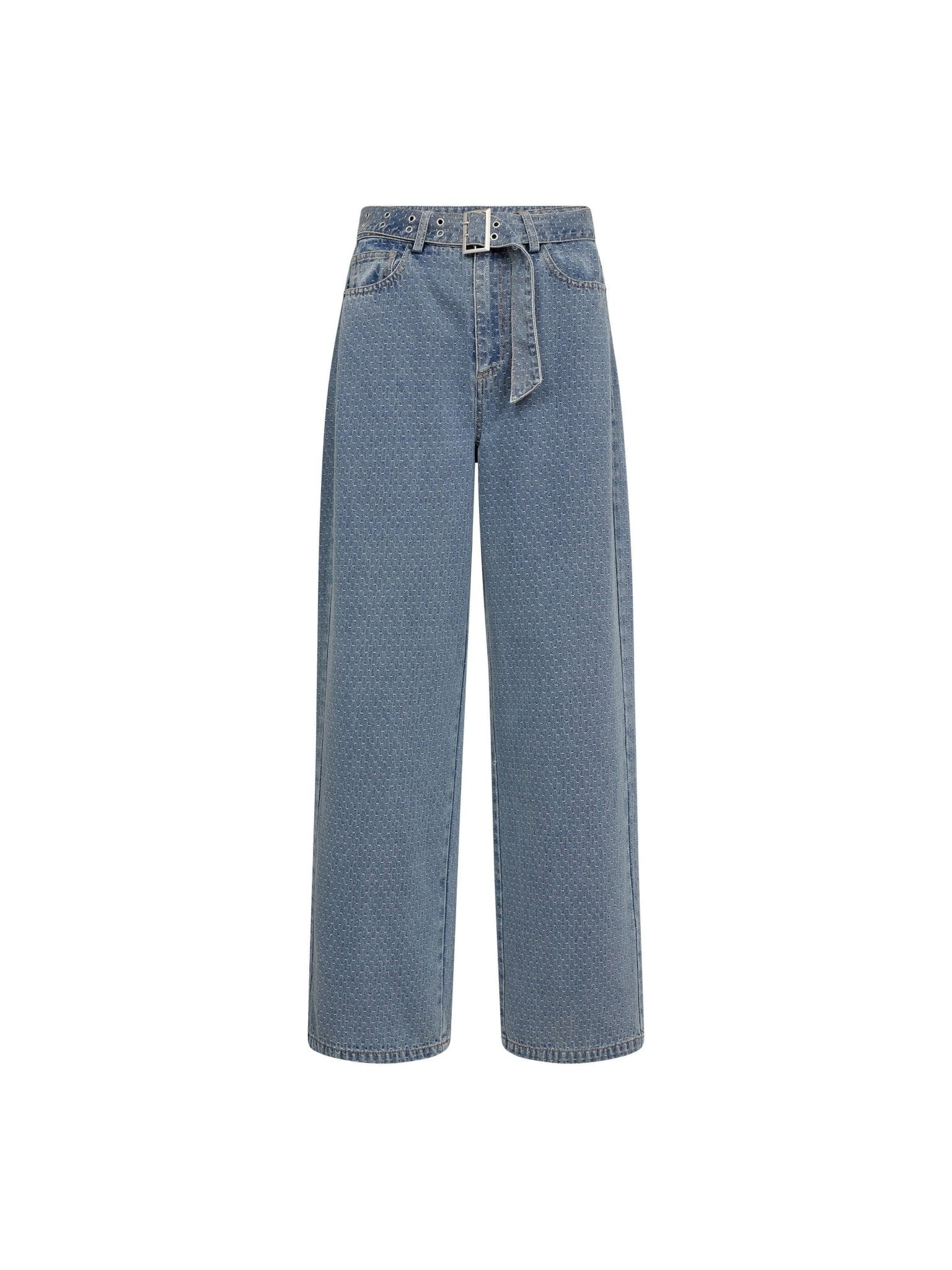LovaCC Denim Belt Pant - Denim blue - Co'couture
