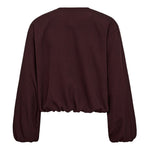 LunaCC Balloon Zip Jacket - Winered - Co'couture