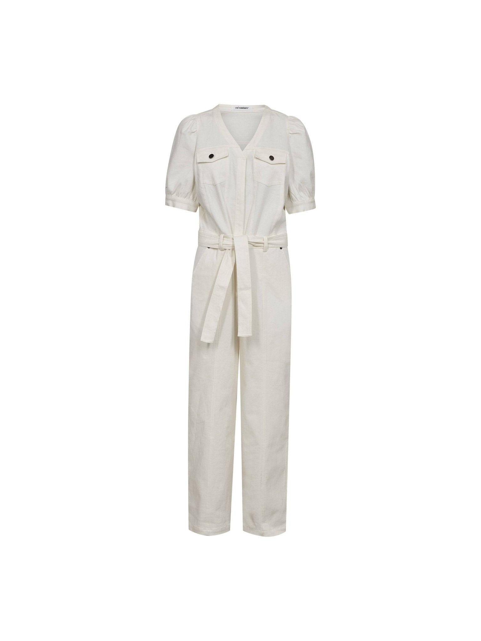 MateoCC SS Jumpsuit - Off white - Co'couture