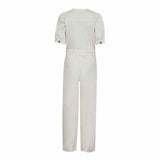 MateoCC SS Jumpsuit - Off white - Co'couture