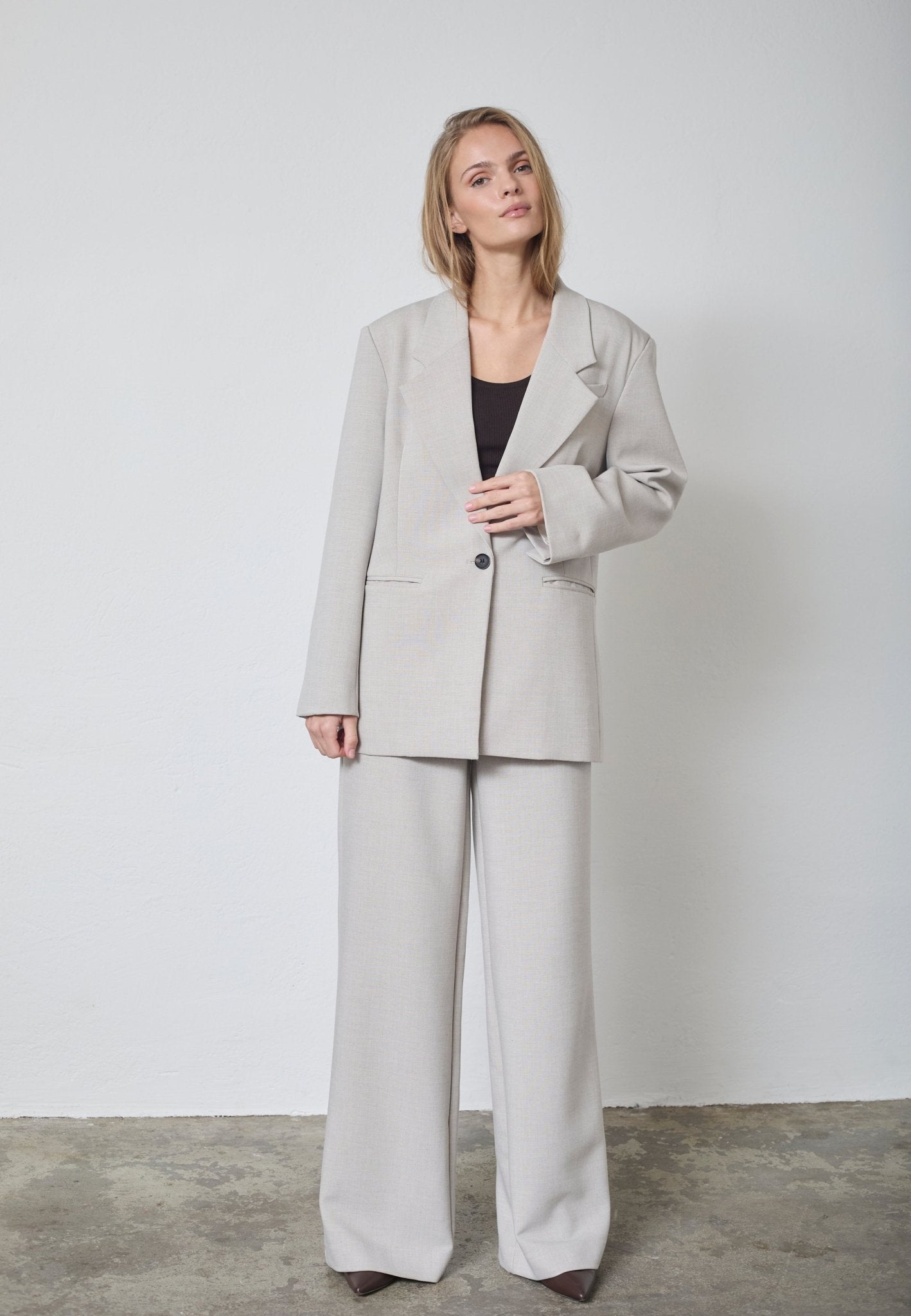 MavaCC Power Blazer - Bone - Co'couture