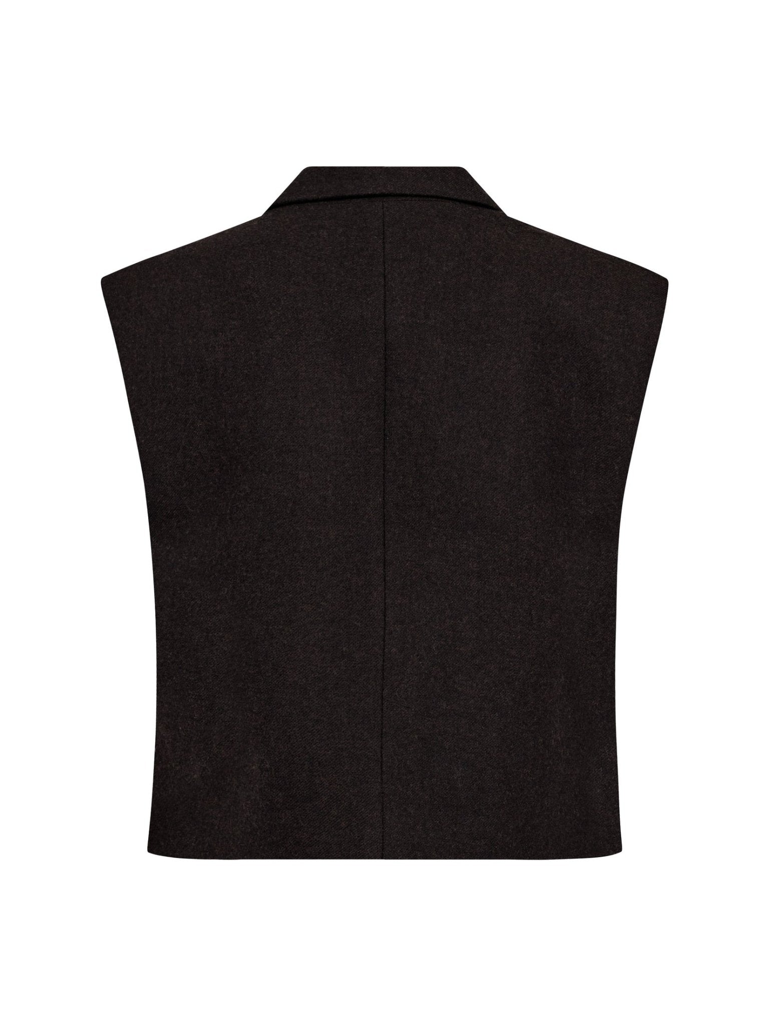 MeeraCC Vest - Dark Brown - Co'couture