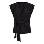 NolanCC Pleat Top - Black - Co'couture