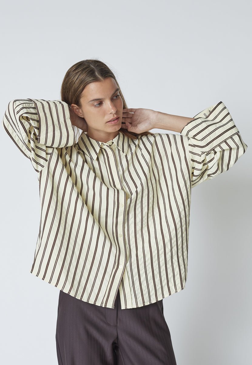 OxanaCC Shirt - Dark Brown - Co'couture