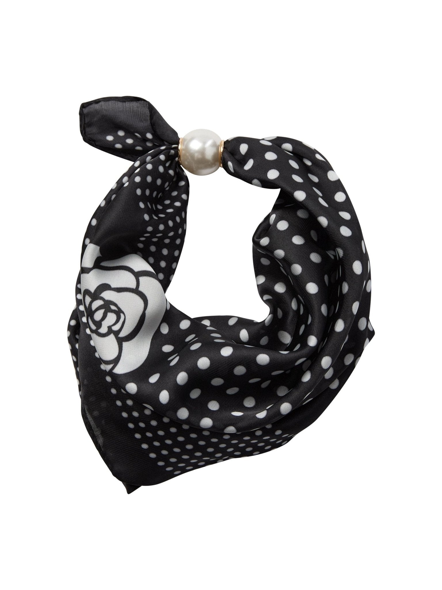 PearlCC Scarf - Black Dot - Co'couture