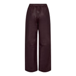 PhoebeCC PullOn Leather Pant - Plum - Co'couture