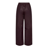 PhoebeCC PullOn Leather Pant - Plum - Co'couture