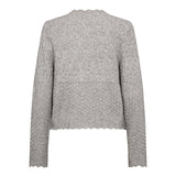 PointelleCC Cardigan - Pale Grey - Co'couture