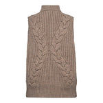 RowCC Cable Knit Top - Champagne - Co'couture