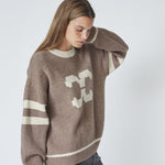 RowCC Coco Logo Knit - Walnut - Co'couture