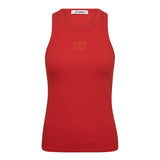 SaharaCC Embroidery Tank Top - Red - Co'couture