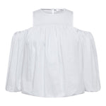 SannaCC Balloon Blouse - White - Co'couture