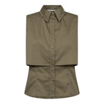 SannaCC Double Layer Top - Army - Co'couture