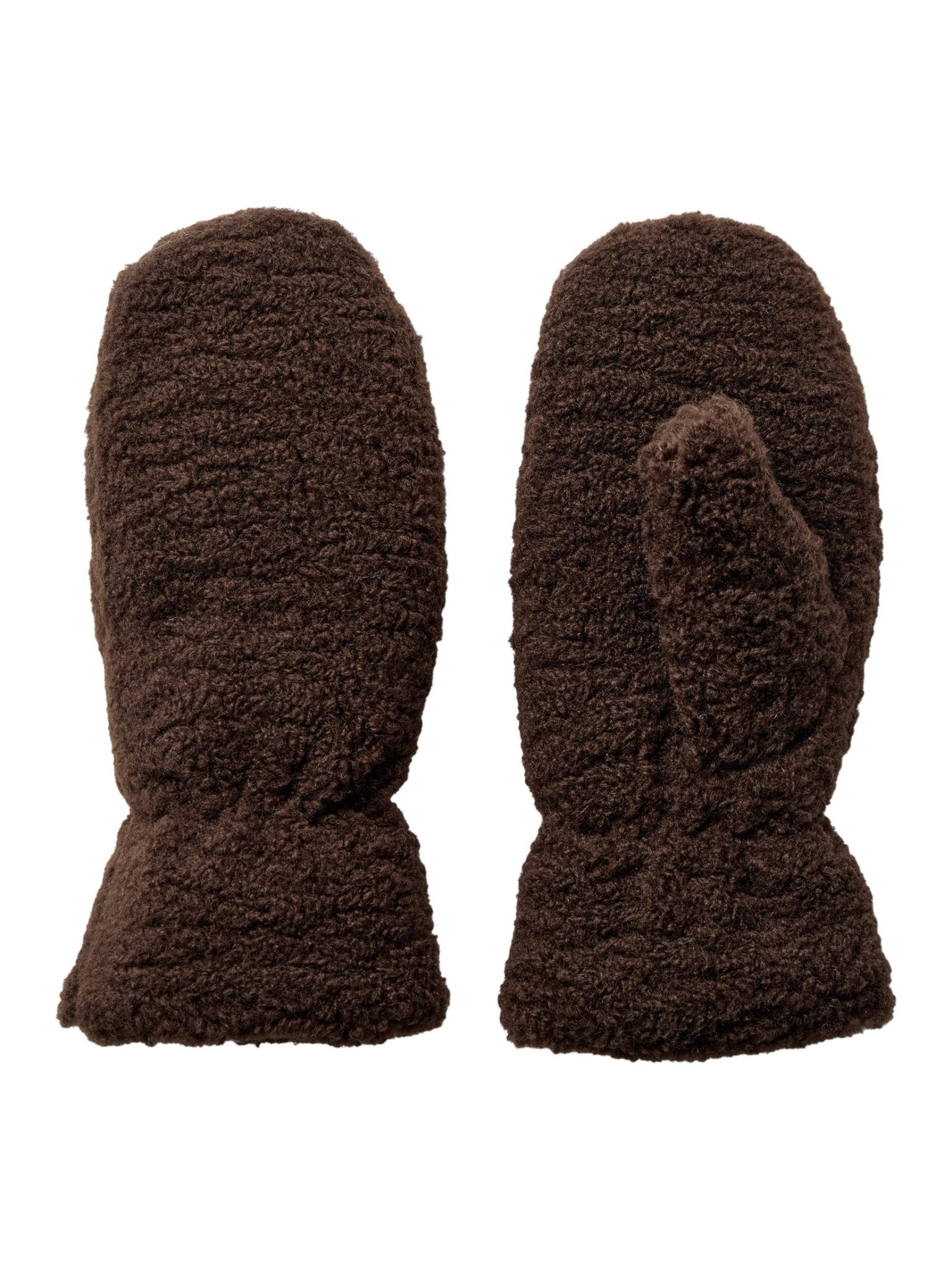 ShannyCC Teddy Mitten - Dark Brown - Co'couture