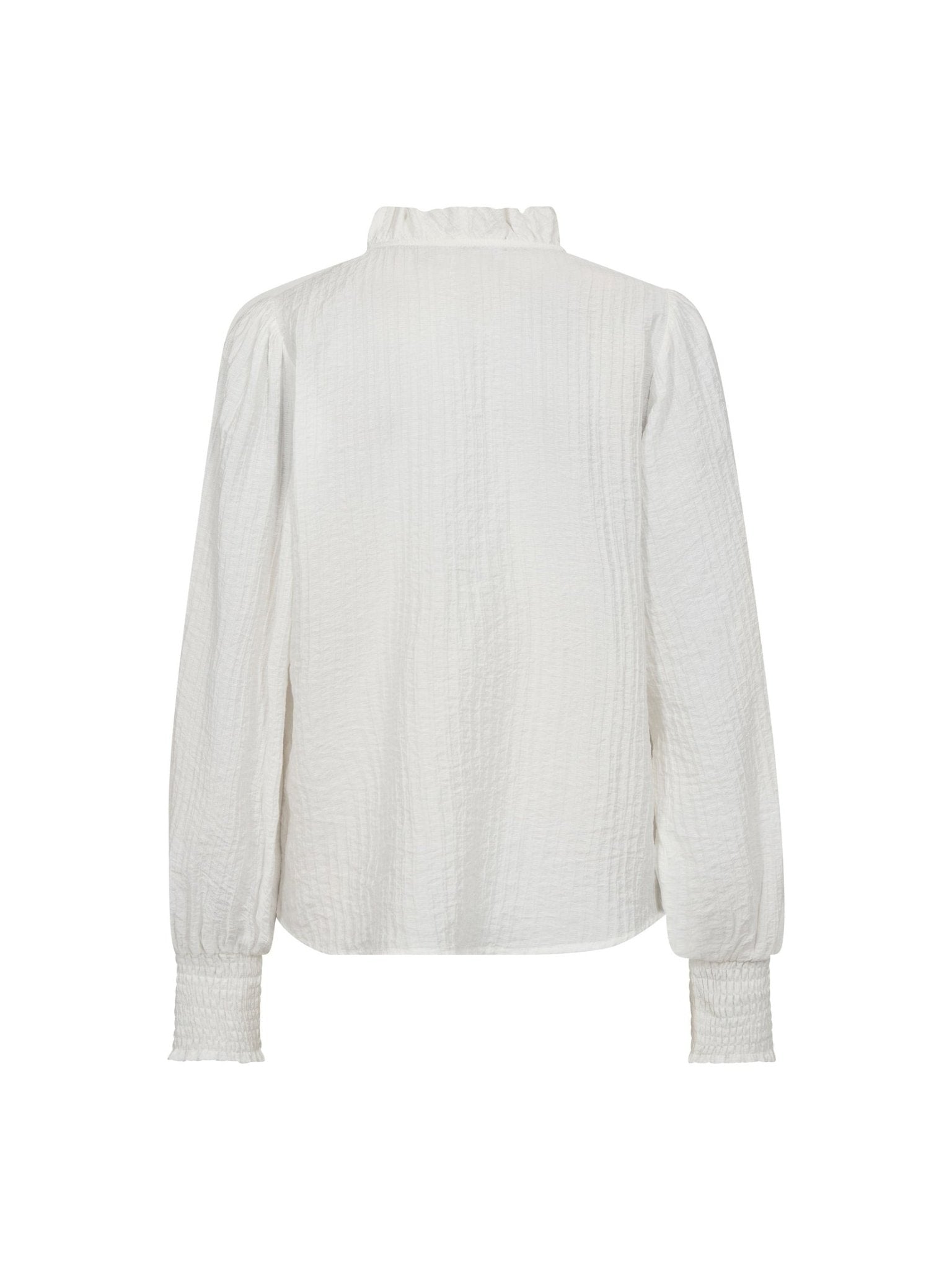 ShinaCC Frill LS Shirt - Off white - Co'couture