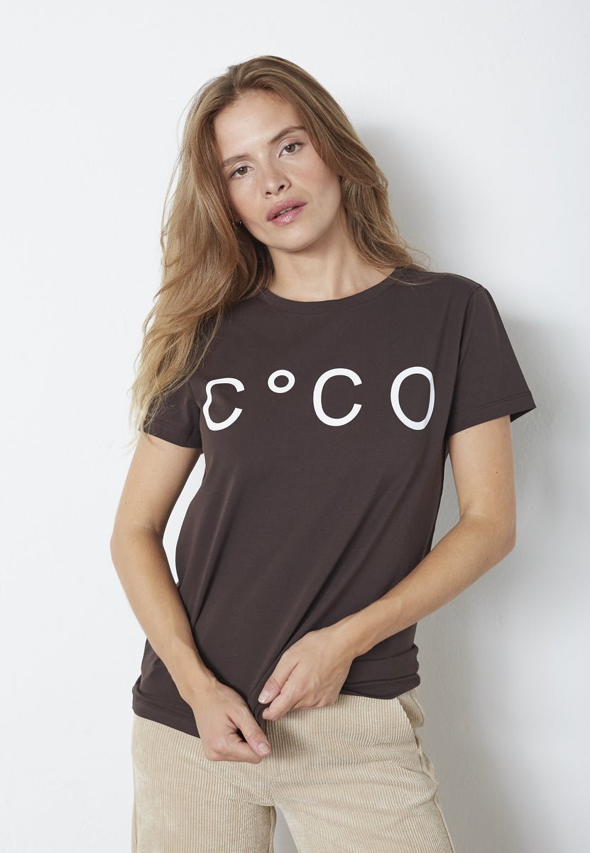SignatureCC New Tee - Dark Brown - Co'couture