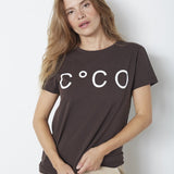 SignatureCC New Tee - Dark Brown - Co'couture