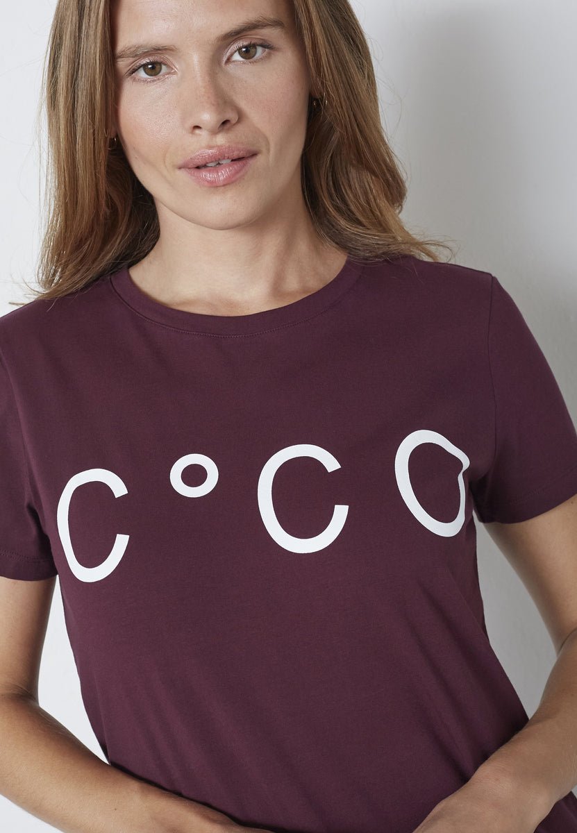 SignatureCC New Tee - Winered - Co'couture