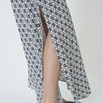 SofiaCC Smock Strap Dress - OffWhite - Black - Co'couture