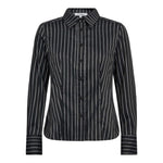SorinCC Stripe Fitted Shirt - Black - Co'couture