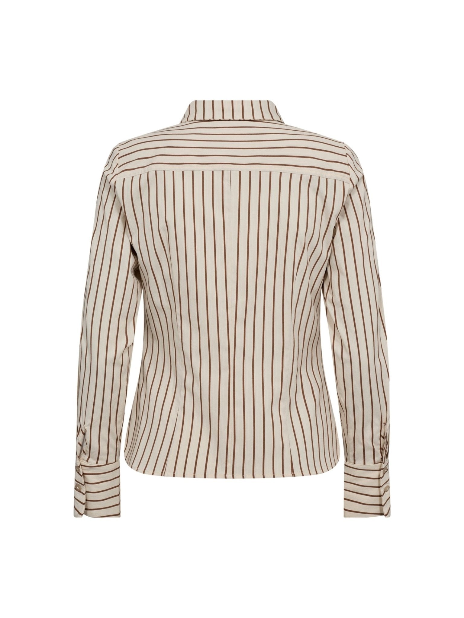 SorinCC Stripe Fitted Shirt - Bone - Co'couture