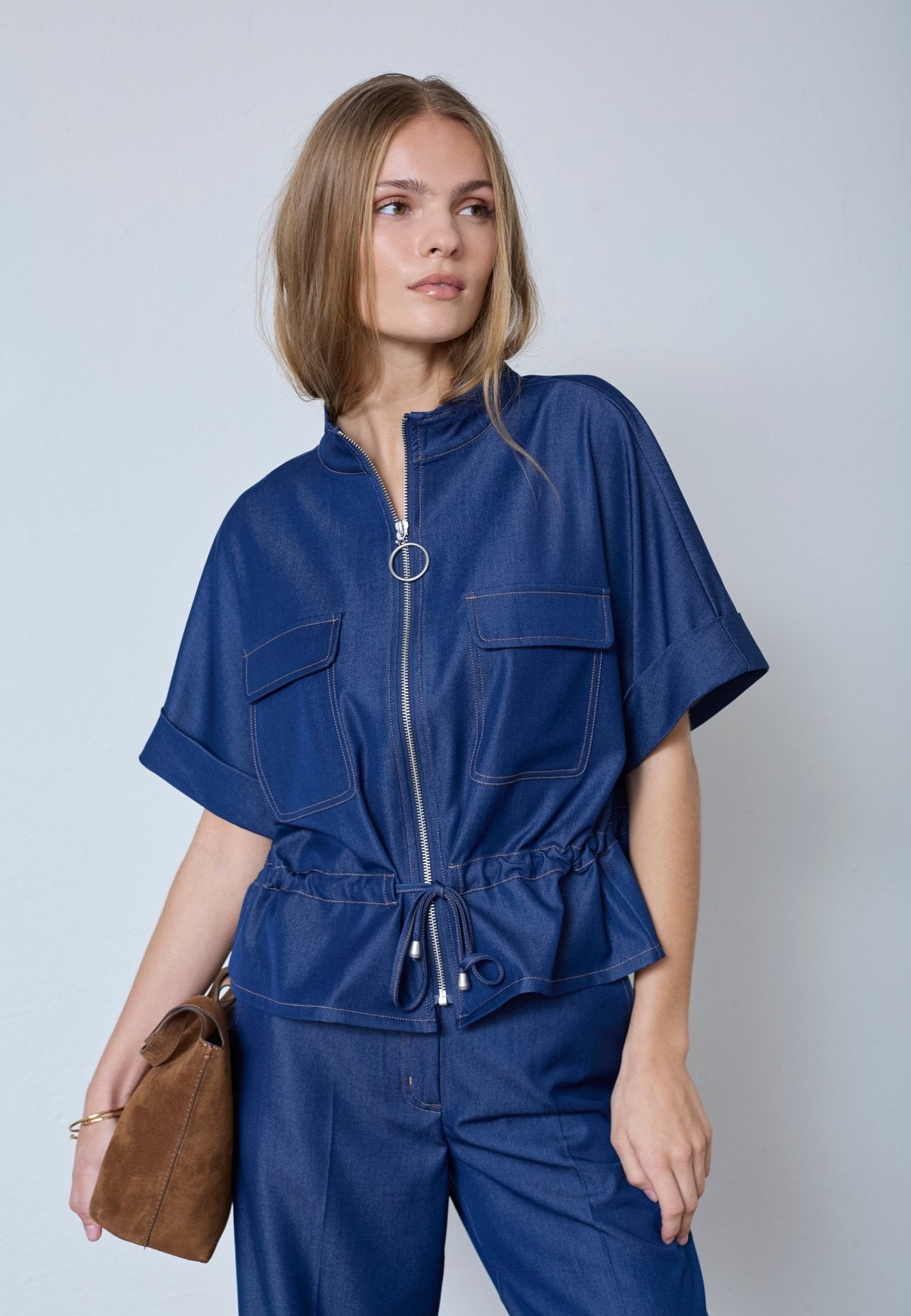 TerryCC Vest - Navy Denim - Co'couture