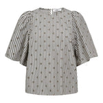 TrixieCC Dot Blouse - Light Grey - Co'couture