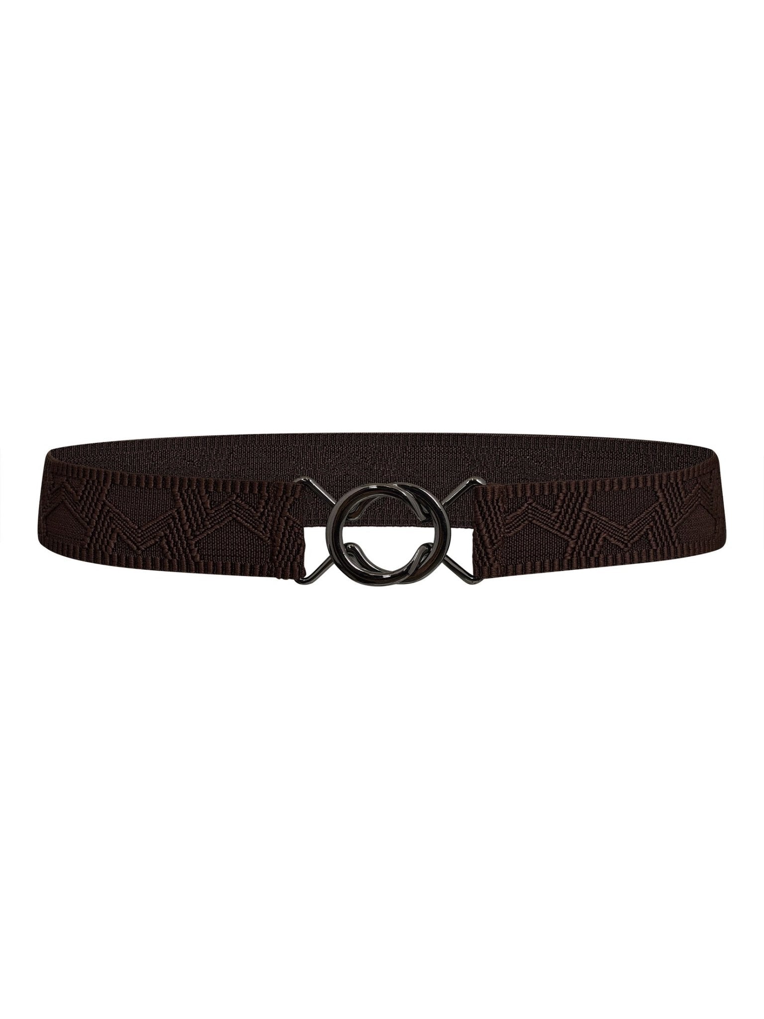 ViggoCC Elastic Belt - Dark Brown - Co'couture
