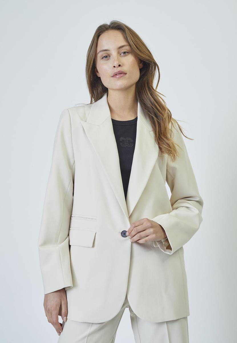 VolaCC Single Oversize Blazer - Bone - Co'couture
