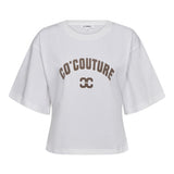 ZengaCC Tee O - Neck - WhiteWalnu - Co'couture